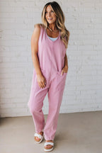 Casual Denim Jumpsuit