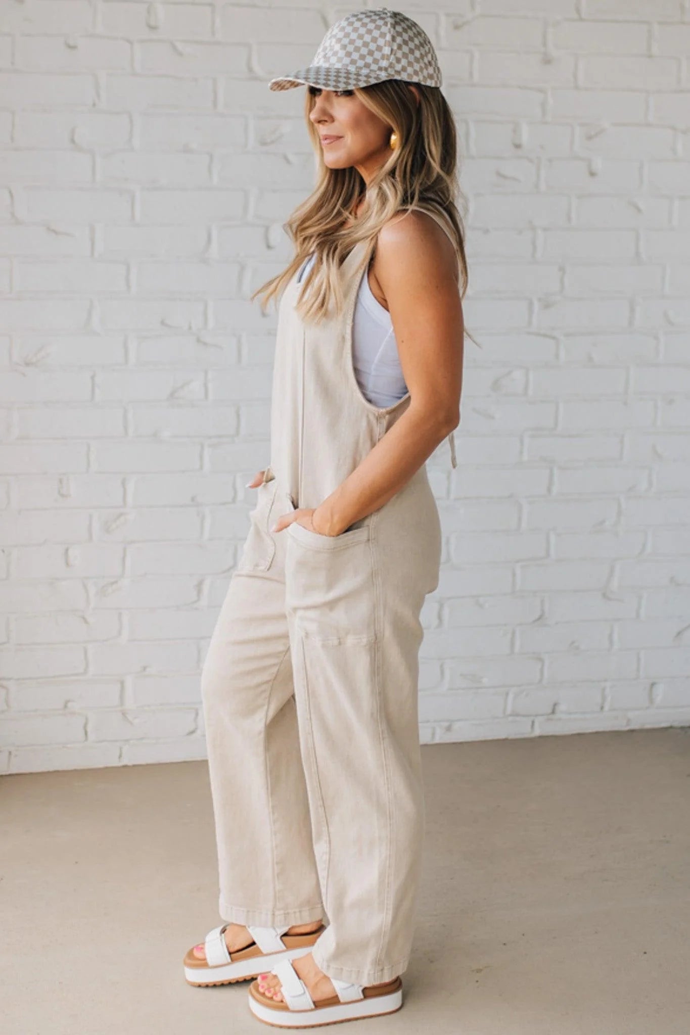 Casual Denim Jumpsuit