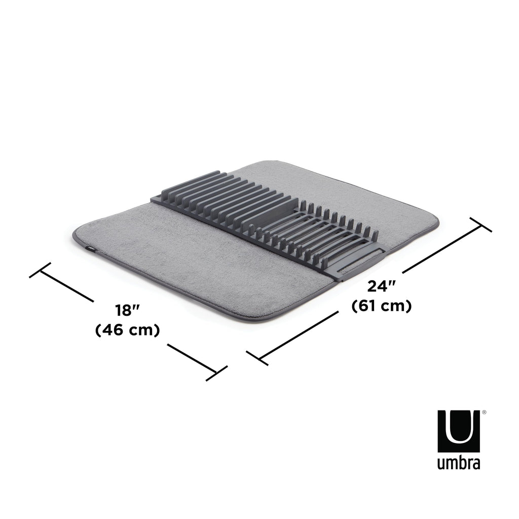 Dish Rack and Microfiber Drying Mat