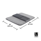Dish Rack and Microfiber Drying Mat