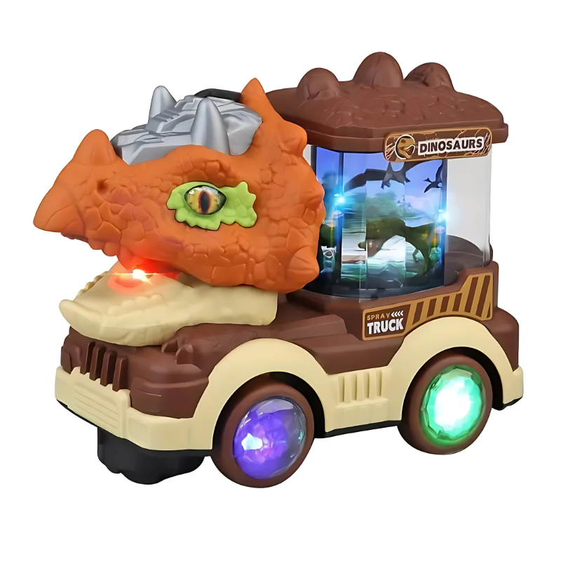 DinoJam Interactive Dinosaur Music & Light Vehicle