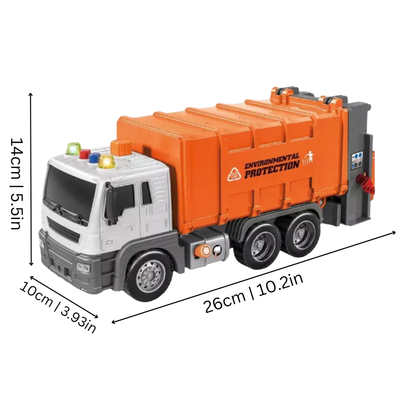CityCleaner Interactive Garbage Truck Toy for Environmental Learning