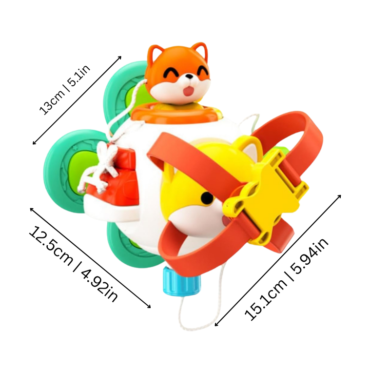 CleverCubie 6-in-1 Activity Ball with Fox Friends