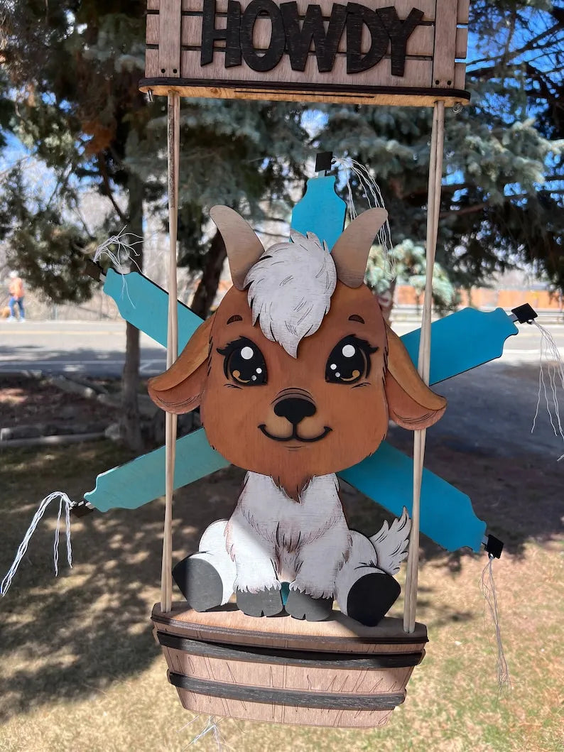 Animal Windspinner Courtyard Decoration