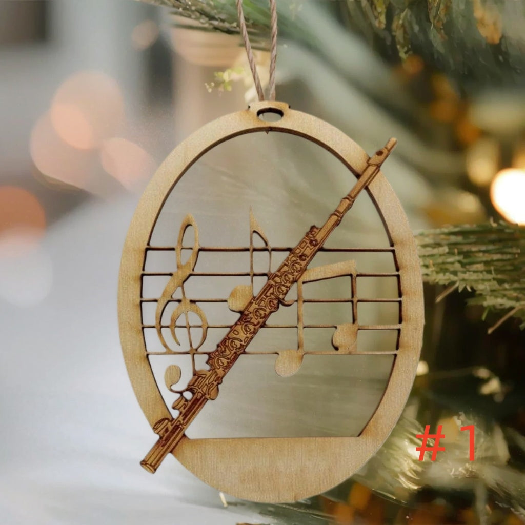 Christmas Music Instrument Ornament