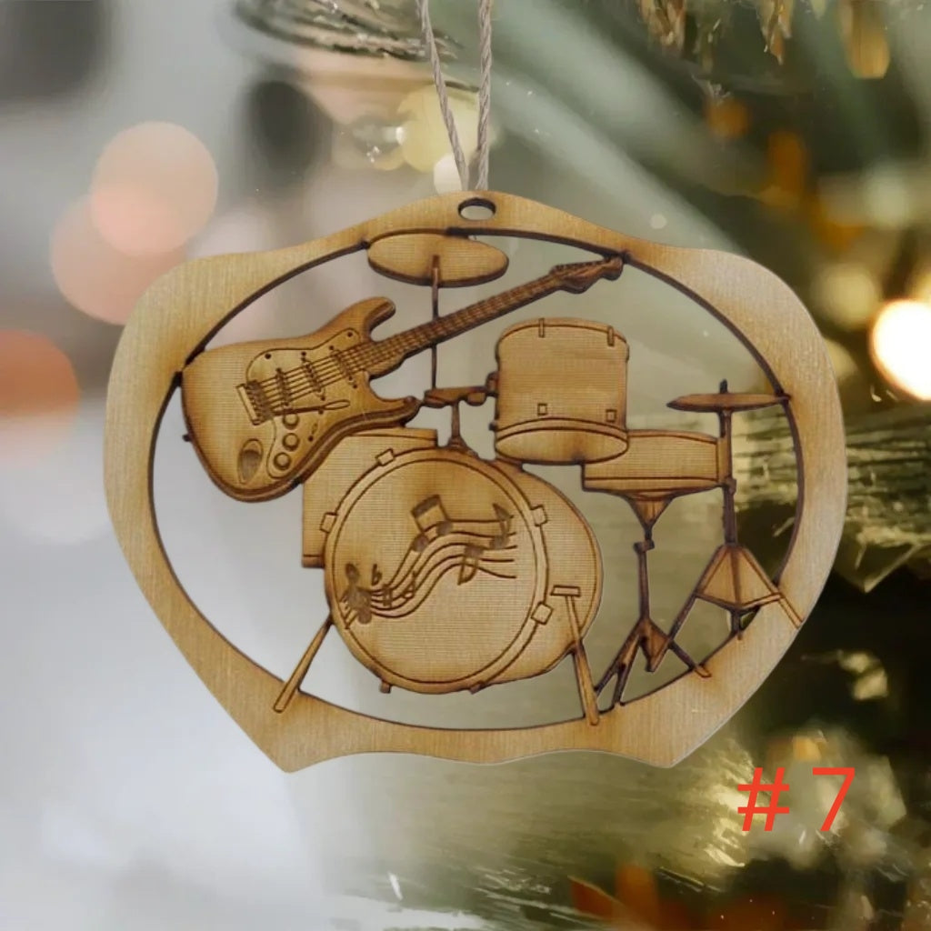 Christmas Music Instrument Ornament