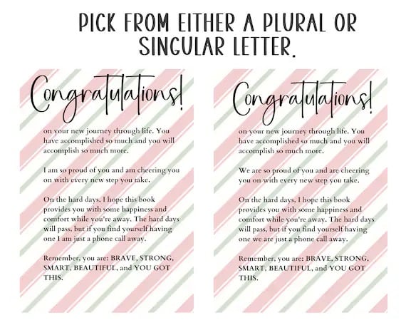 Christmas College Survival Gift Card Book