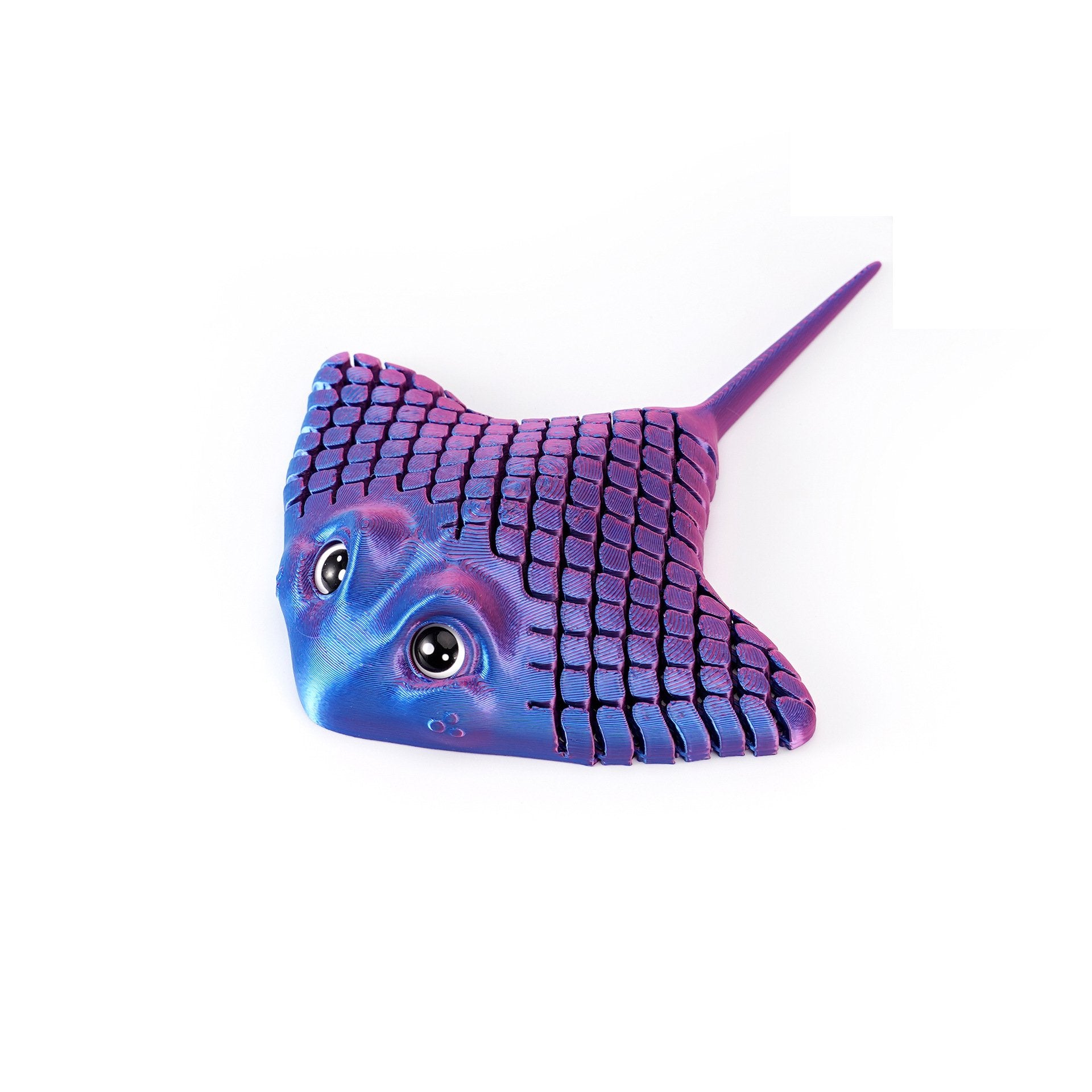 3D Printed Manta Ray Fidget Toy