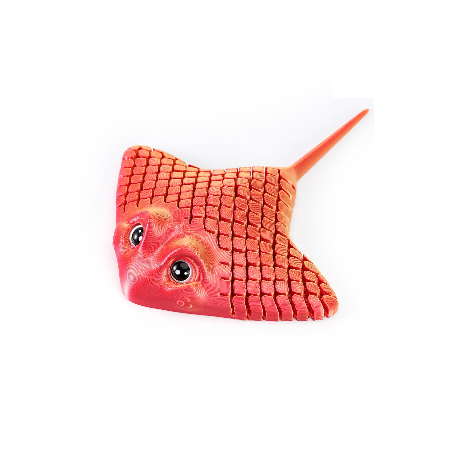 3D Printed Manta Ray Fidget Toy
