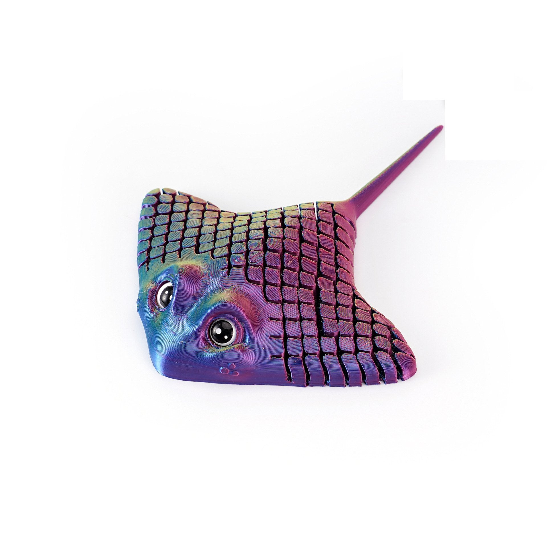 3D Printed Manta Ray Fidget Toy
