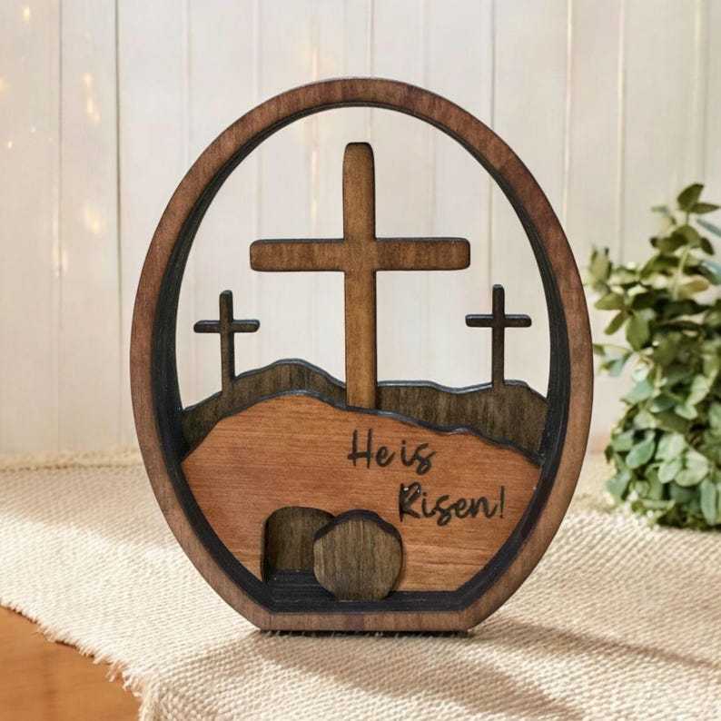 Christian EASTER Decoration | Resurrected TOMB