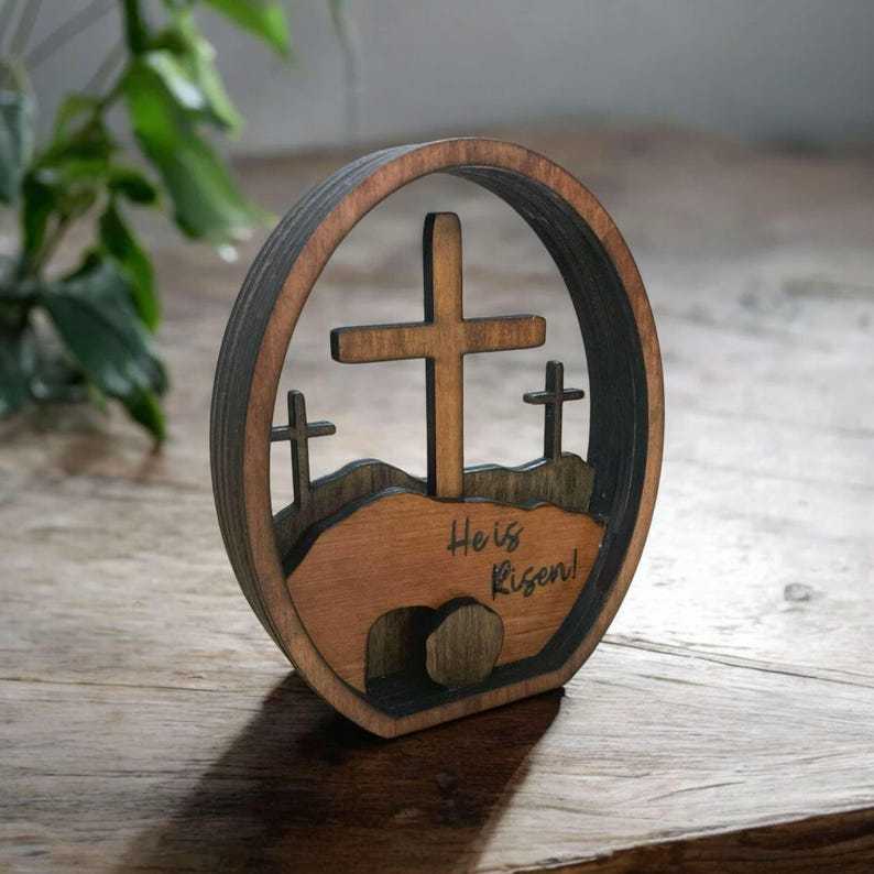 Christian EASTER Decoration | Resurrected TOMB