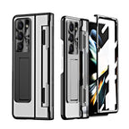 Armor Electroplated Shockproof Phone Case With Screen Protector For Galaxy Z Fold 6/5/4/3