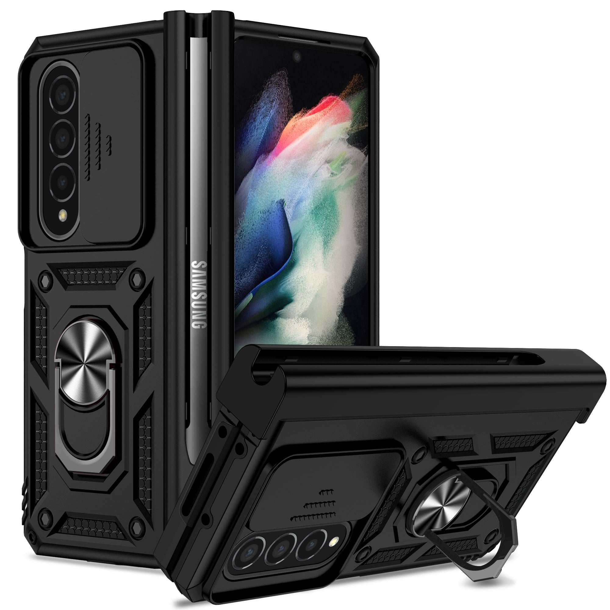 Armor All-inclusive Protective Phone Case For Galaxy Z Fold6 Fold5 Fold4