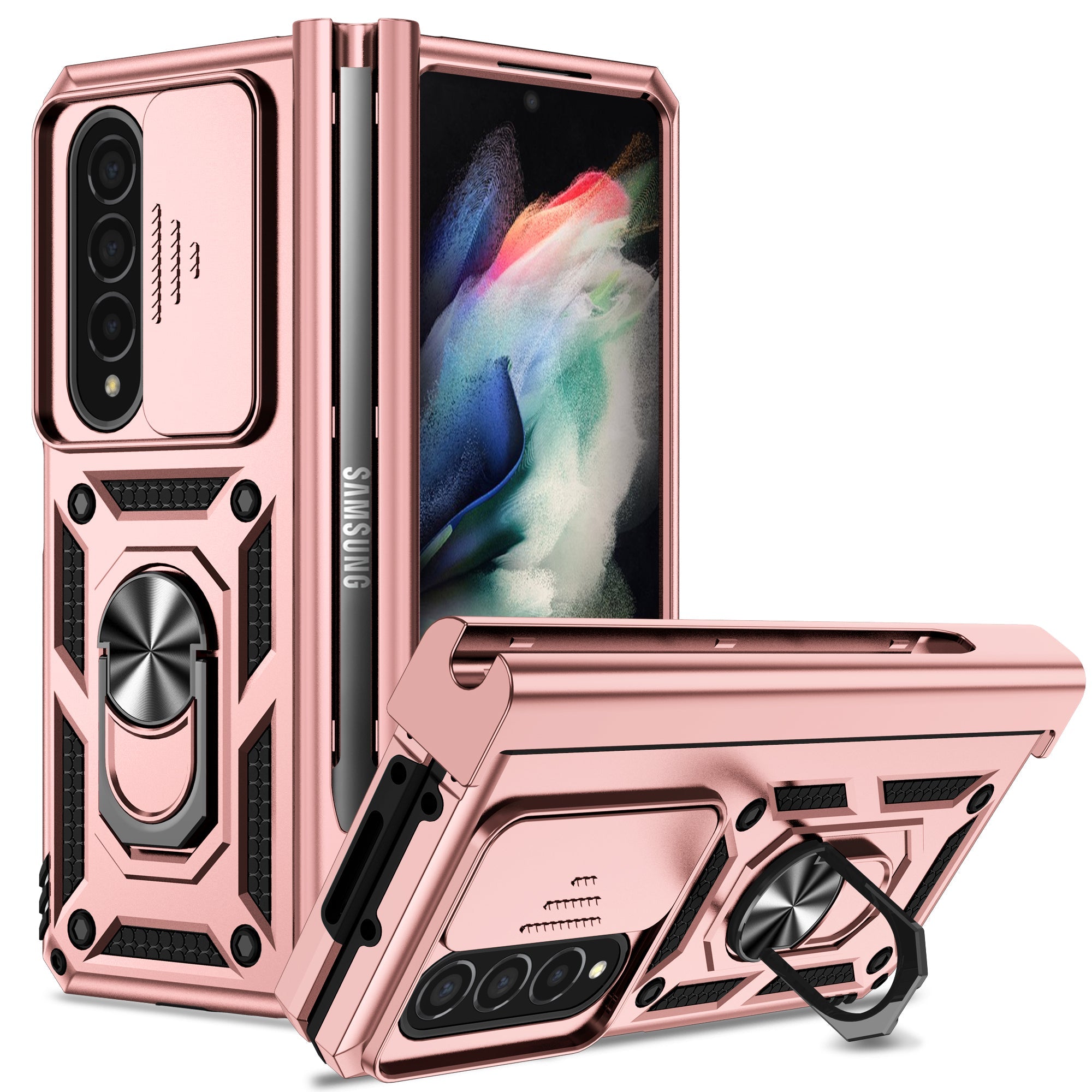 Armor All-inclusive Protective Phone Case For Galaxy Z Fold6 Fold5 Fold4
