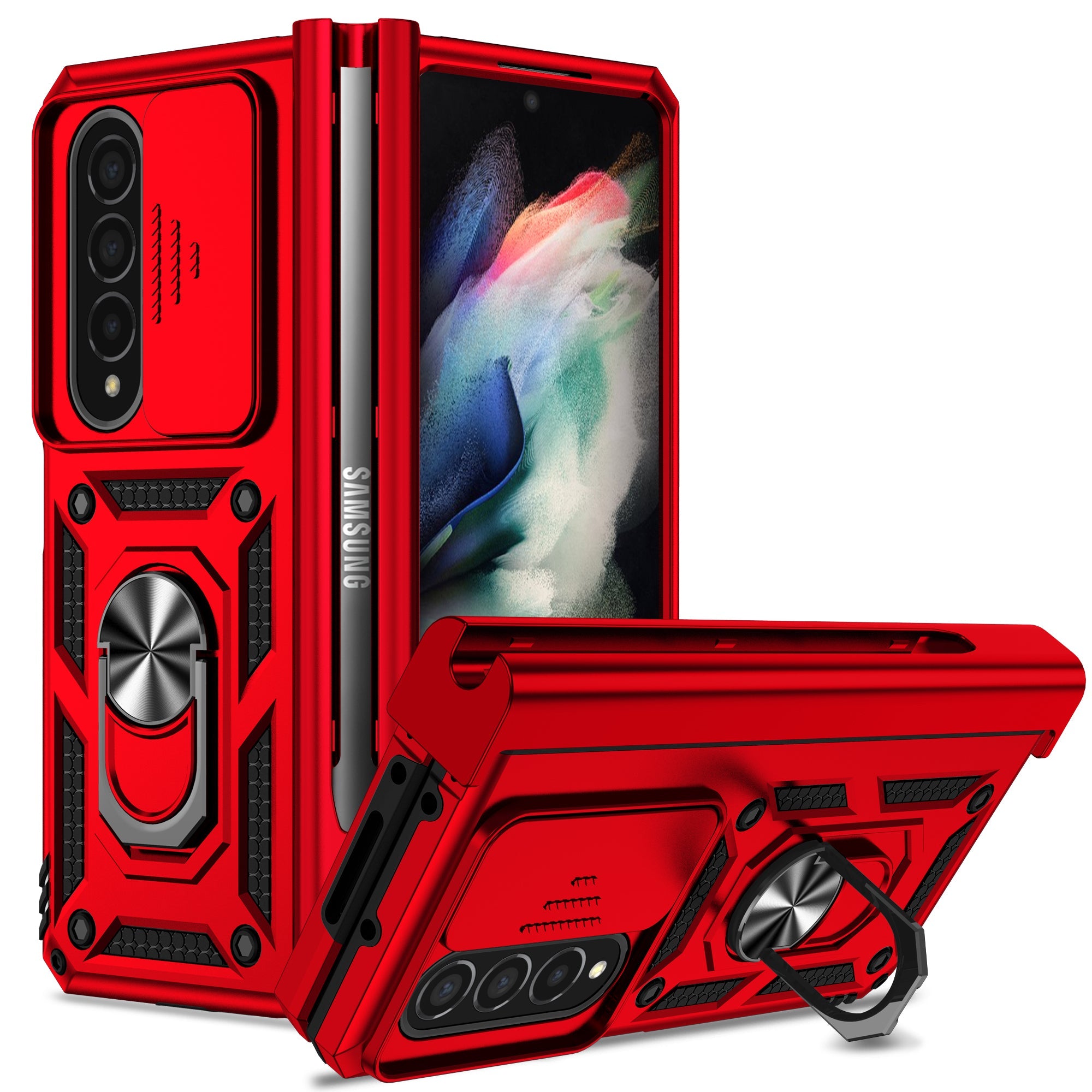 Armor All-inclusive Protective Phone Case For Galaxy Z Fold6 Fold5 Fold4