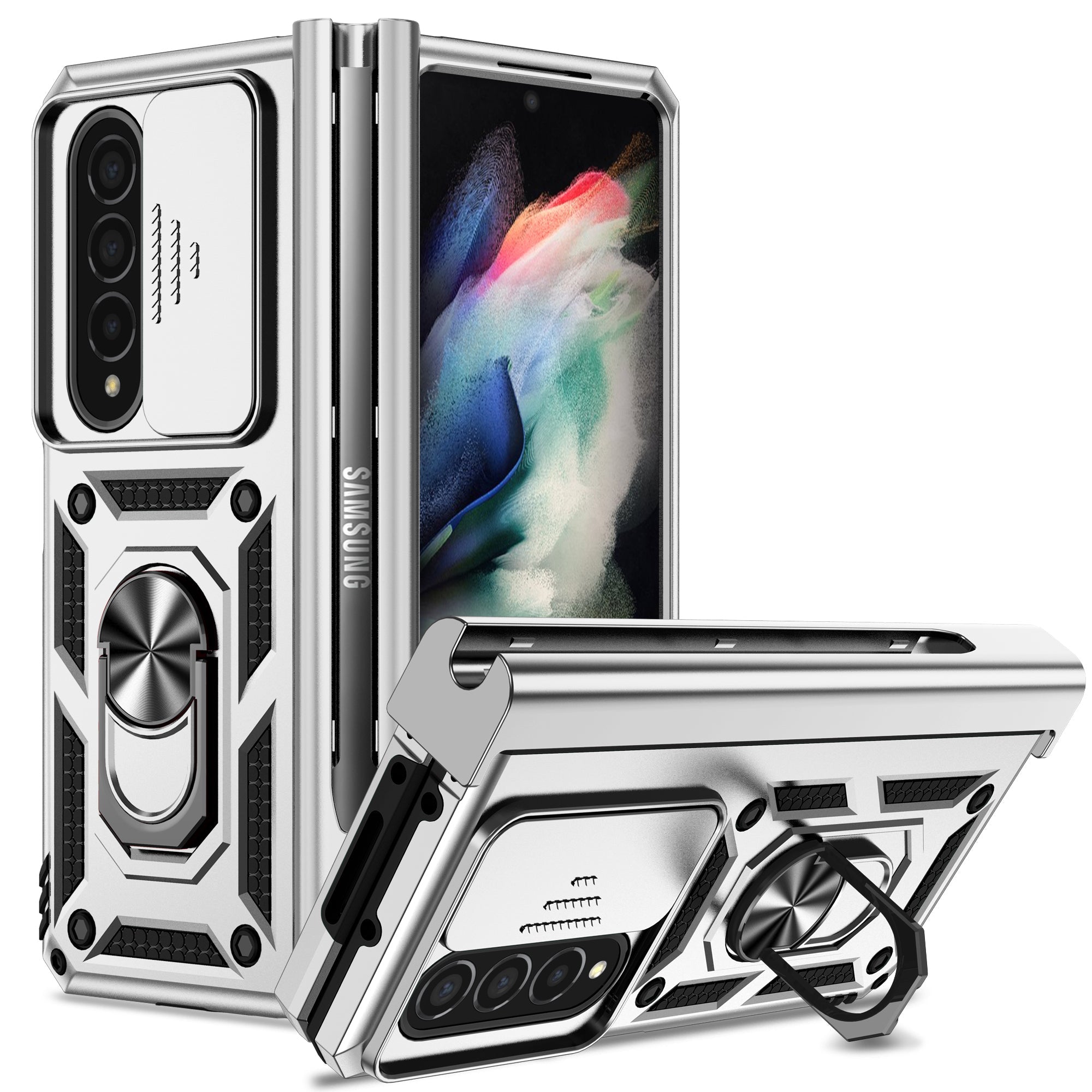 Armor All-inclusive Protective Phone Case For Galaxy Z Fold6 Fold5 Fold4