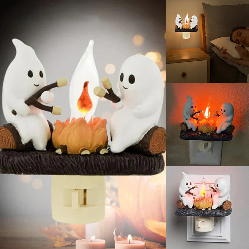2024 Ghost Campfire Flickering Nightlight✨🔥👻