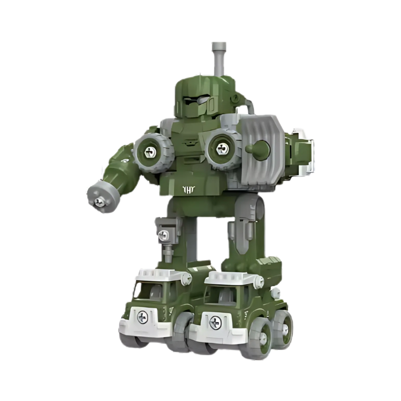 BuildBot 5-in-1 Construction Robot Assembly Toy Set
