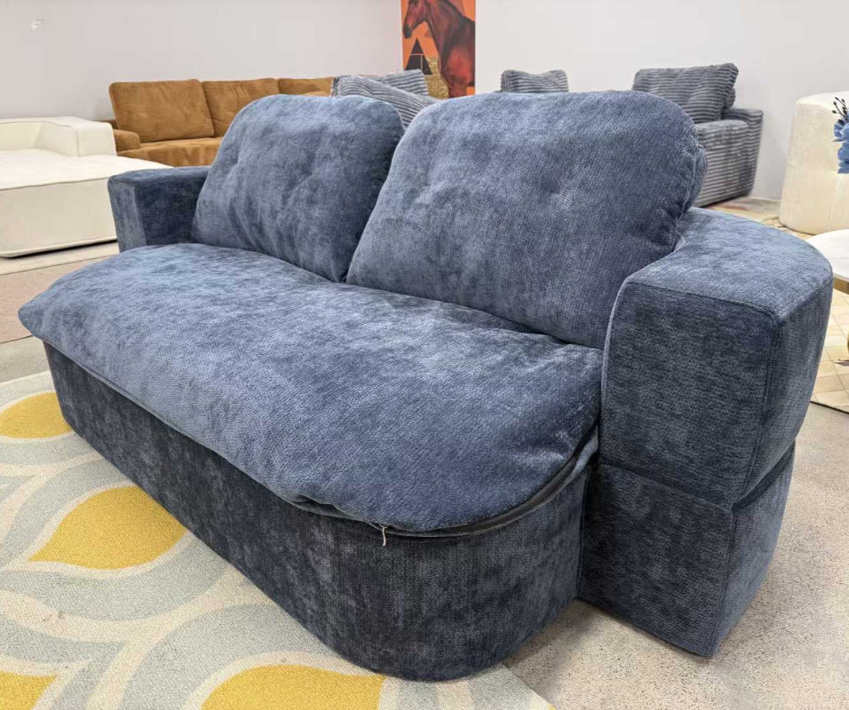 🔥 Clearance Sale ✨ LoungeFlex™ 2-in-1 Chenille Sofa Bed