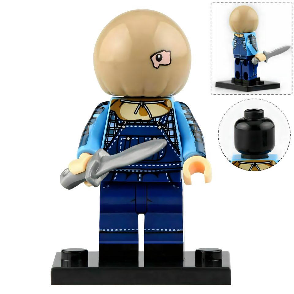 Assorted Halloween Horror Movie Minifigure Set  with Weapons & Accessories