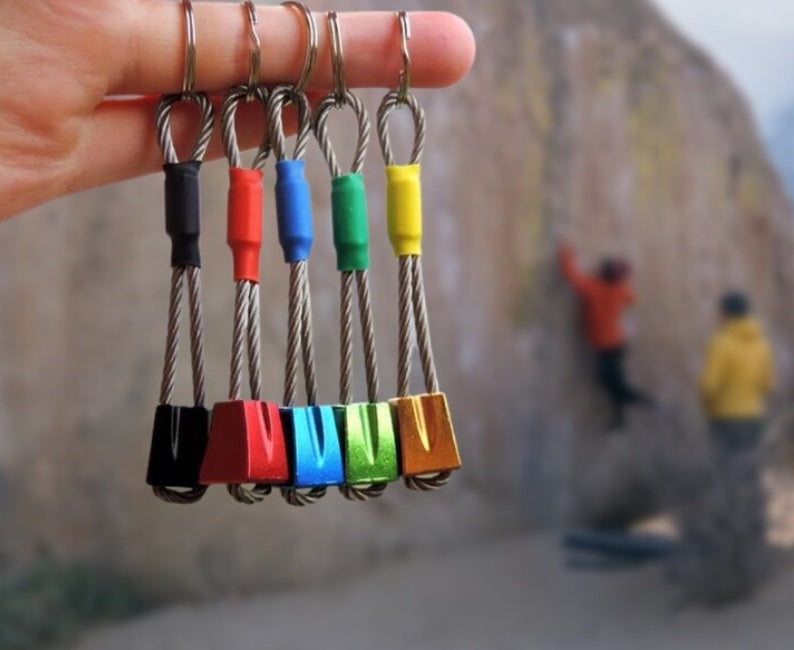 Climbing Keychain, Gift for Climber