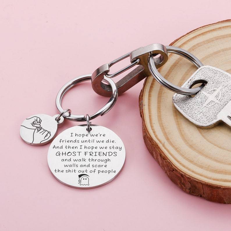 Best Friend Gift-👻'ghost friend'Key Chain