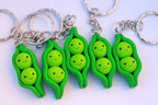Cute Pea Keychain