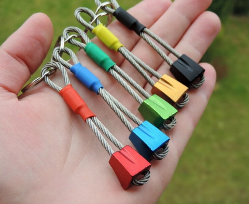 Climbing Keychain, Gift for Climber