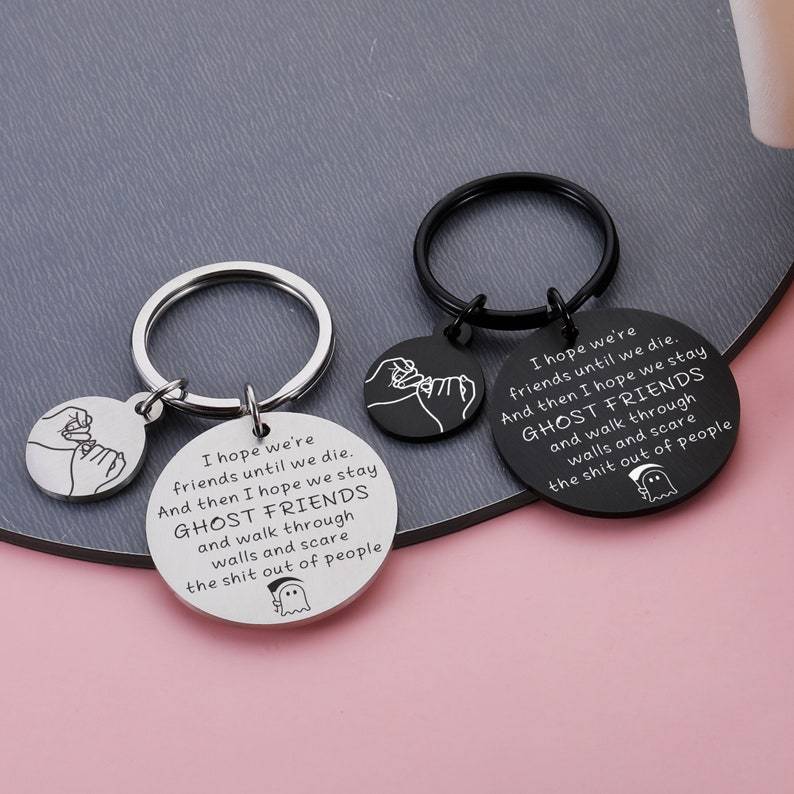 Best Friend Gift-👻'ghost friend'Key Chain