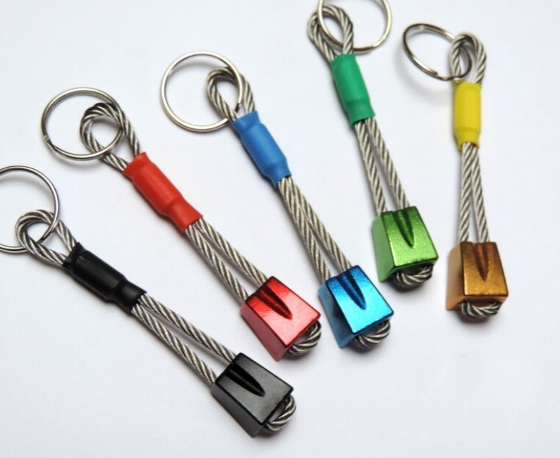 Climbing Keychain, Gift for Climber