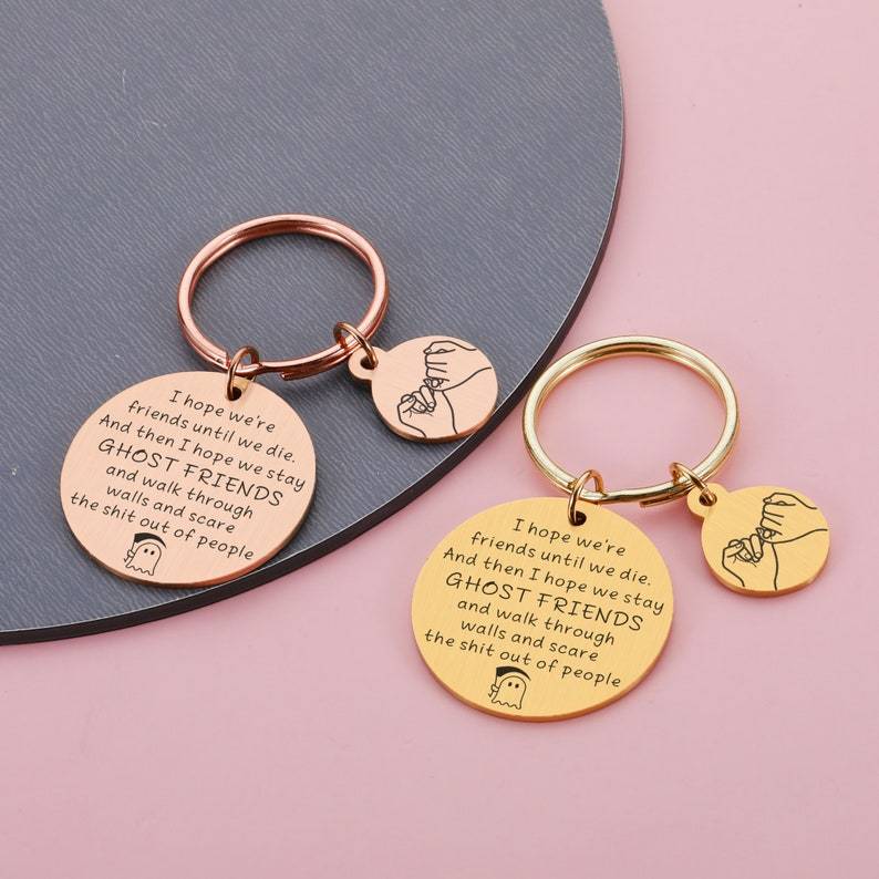 Best Friend Gift-👻'ghost friend'Key Chain