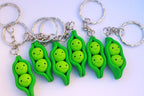 Cute Pea Keychain