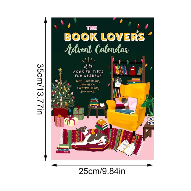 Book Lover's Advent Calendar - 25 Days of Christmas Surprises