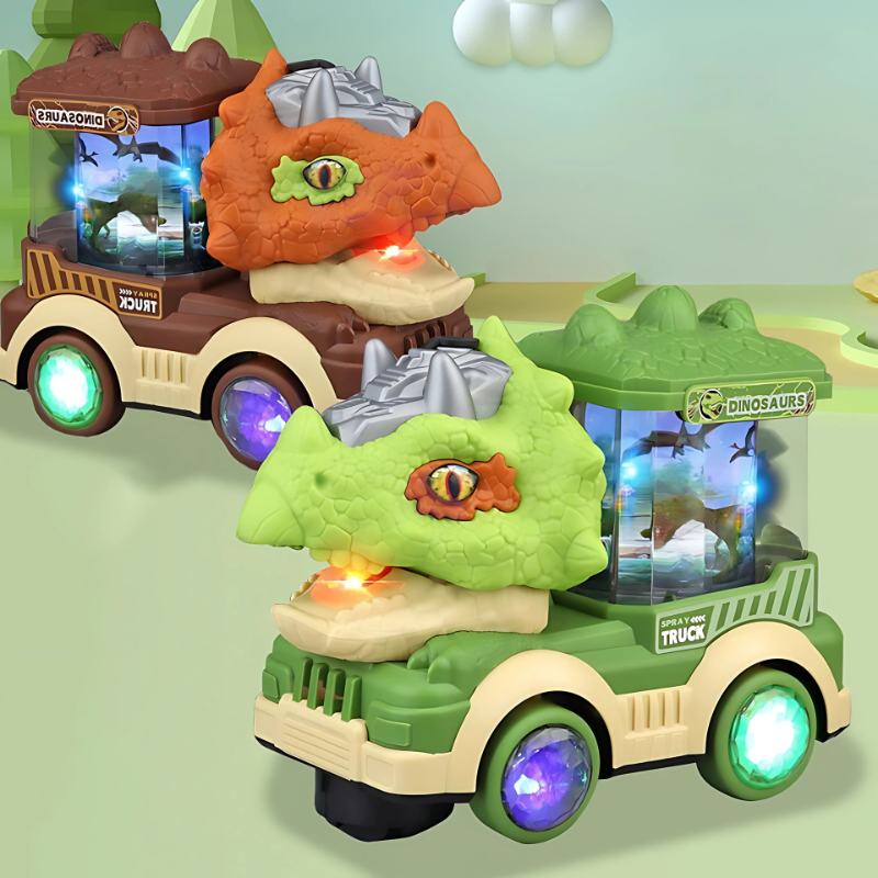 DinoJam Interactive Dinosaur Music & Light Vehicle