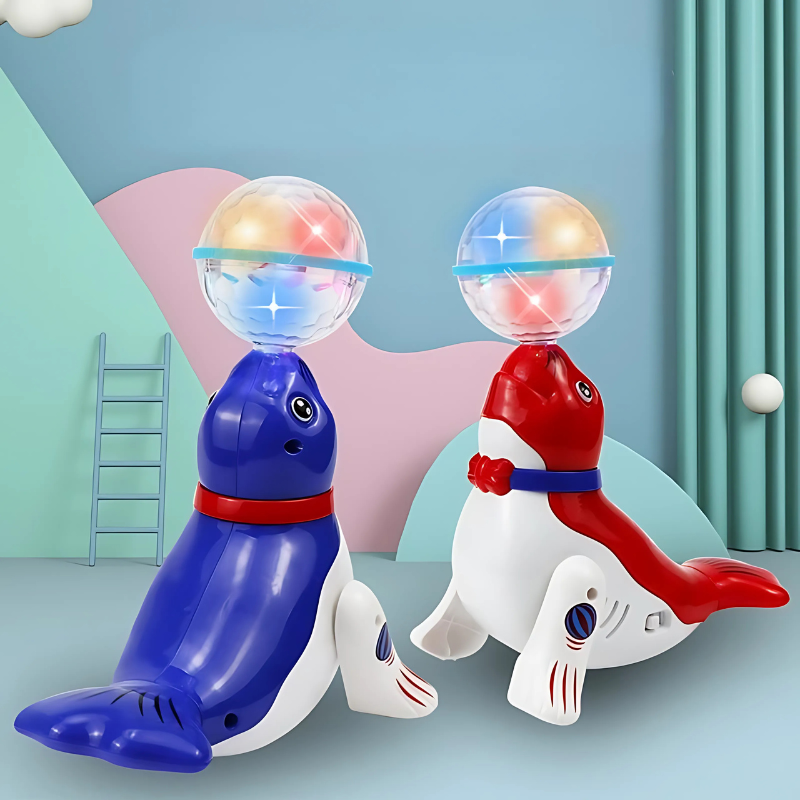 DiscoFin Dancing Light-Up Dolphin Toy for Kids