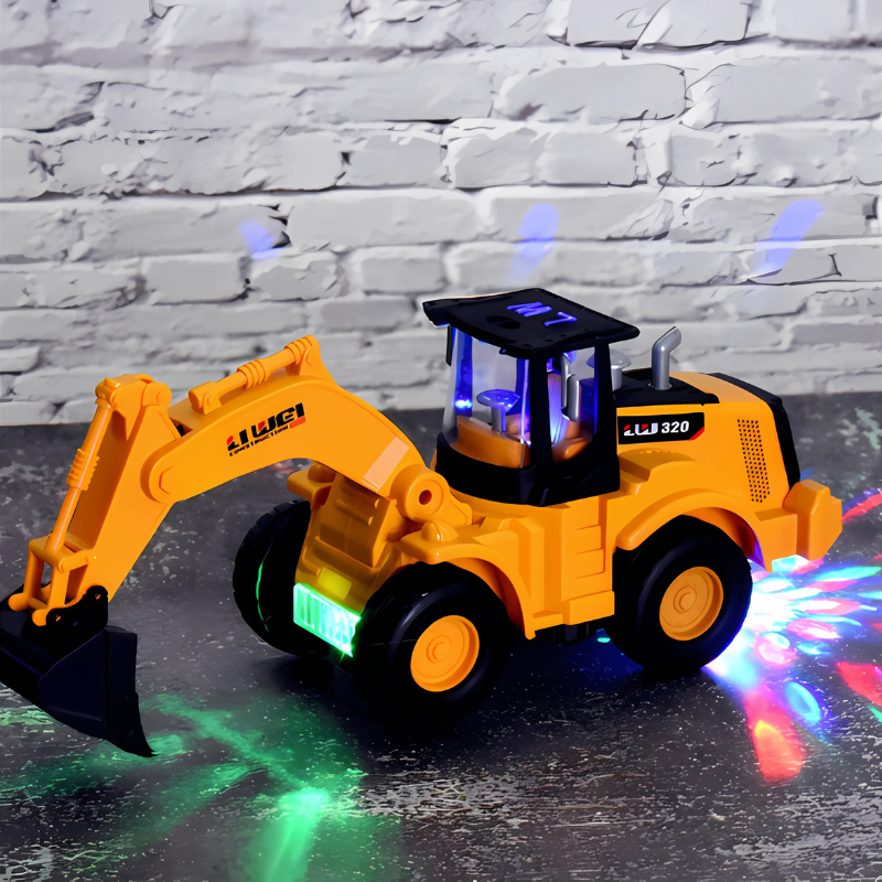 DigDance Musical Excavator with Lights & Motion