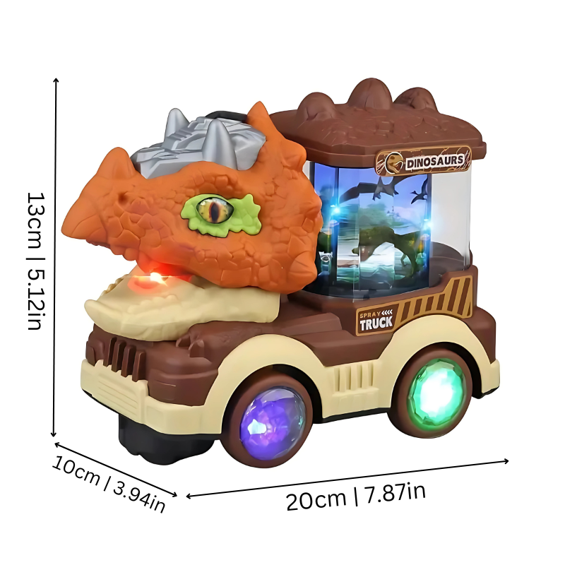 DinoJam Interactive Dinosaur Music & Light Vehicle