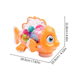 CrawlFish Musical Fish Toy for Crawling Babies