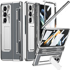 Armor Electroplated Shockproof Phone Case With Screen Protector For Galaxy Z Fold 6/5/4/3