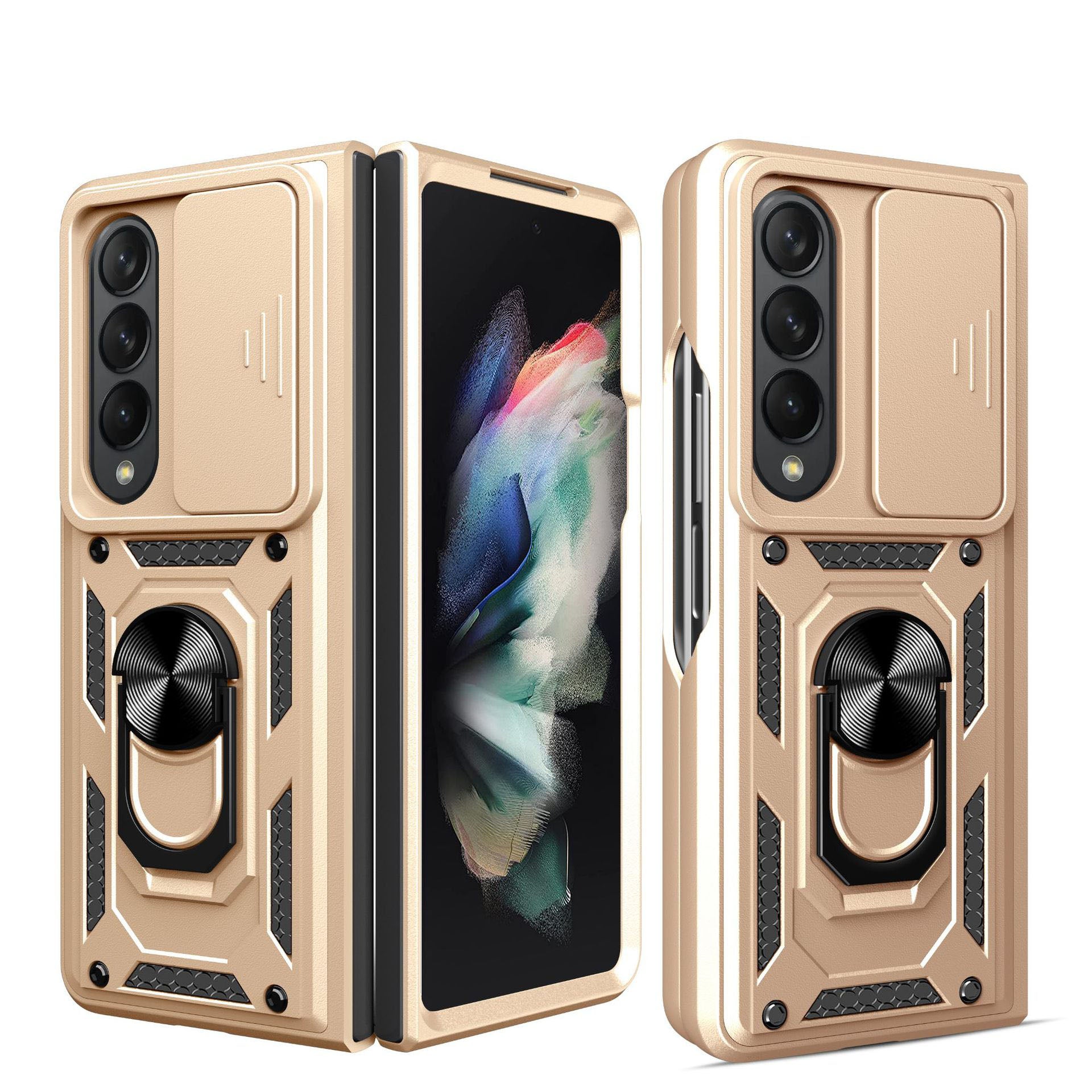 Armor All-inclusive Protective Phone Case For Galaxy Z Fold6 Fold5 Fold4