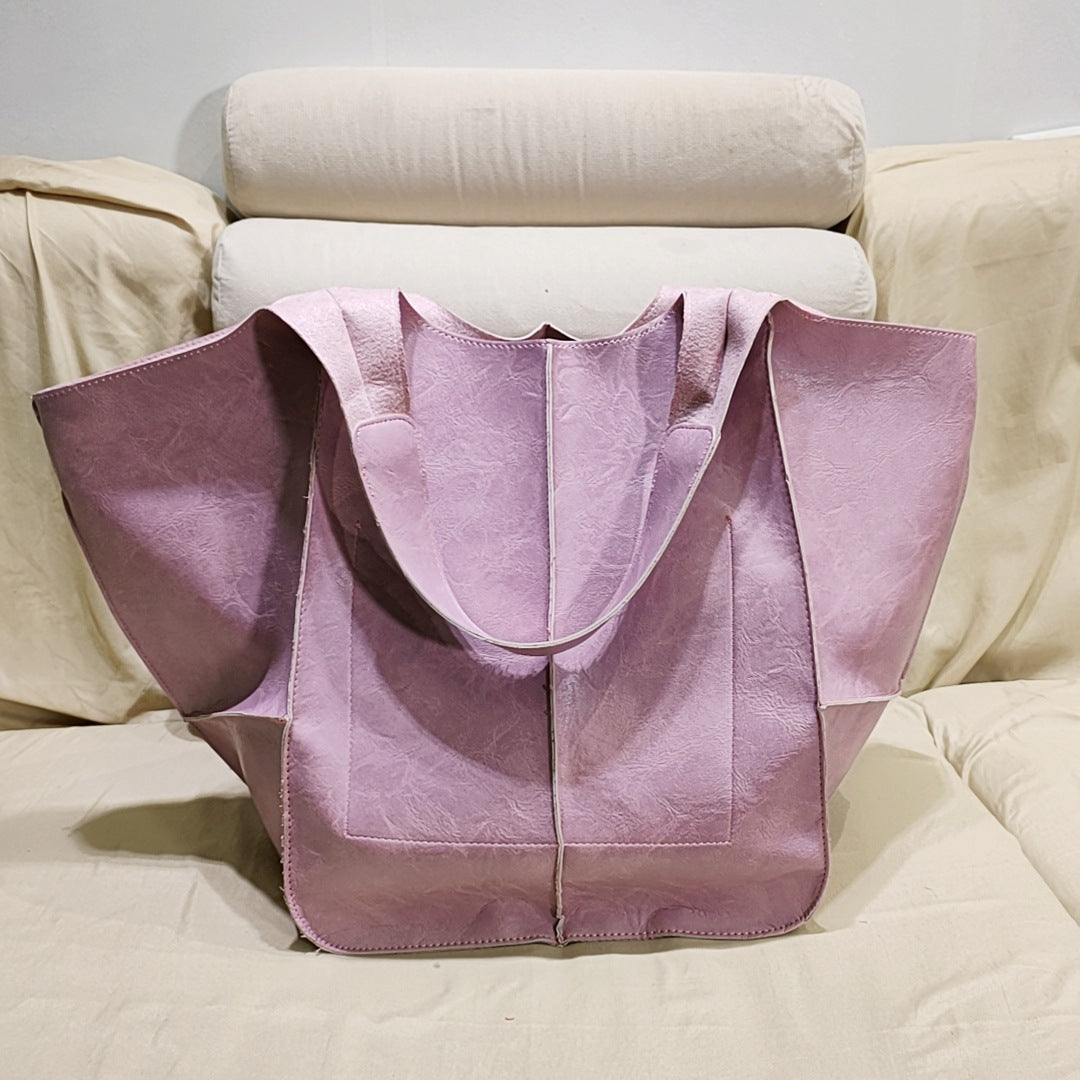 (🎄CHRISTMAS HOT SALE🎁) New Ladies Huge Oversized Leather Tote Bag
