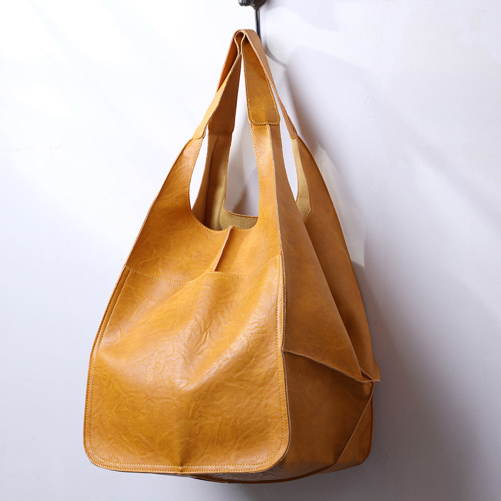 (🎄CHRISTMAS HOT SALE🎁) New Ladies Huge Oversized Leather Tote Bag
