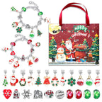 24 Pcs DIY Christmas Advent Calendar Bracelets