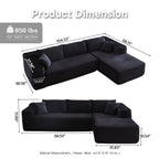 💥𝗟𝗶𝗺𝗶𝘁𝗲𝗱 𝗧𝗶𝗺𝗲 𝗢𝗳𝗳𝗲𝗿💖 Modular couch L-Shaped Sectional Sofa Set