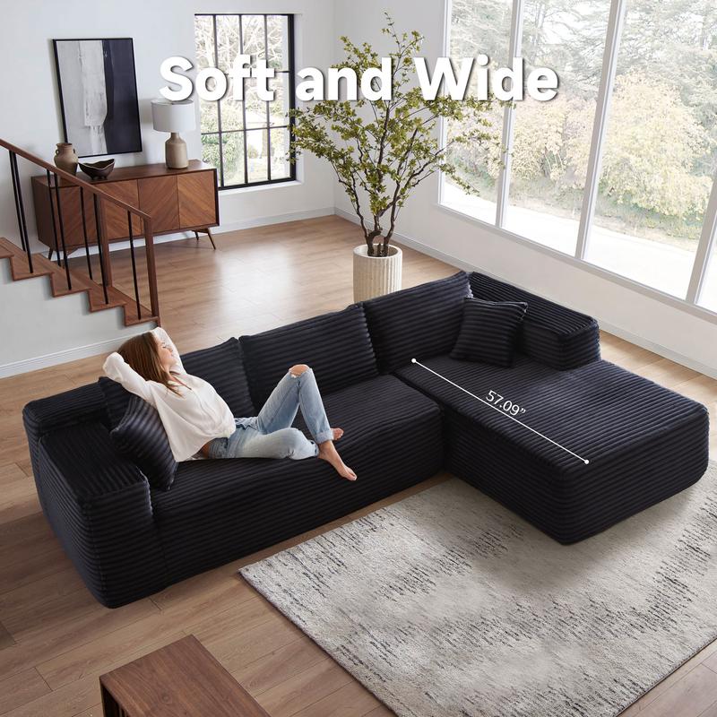 💥𝗟𝗶𝗺𝗶𝘁𝗲𝗱 𝗧𝗶𝗺𝗲 𝗢𝗳𝗳𝗲𝗿💖 Modular couch L-Shaped Sectional Sofa Set