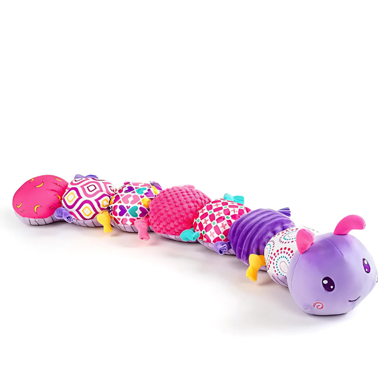 CuddlePillar Sensory Musical Caterpillar Plush for Babies