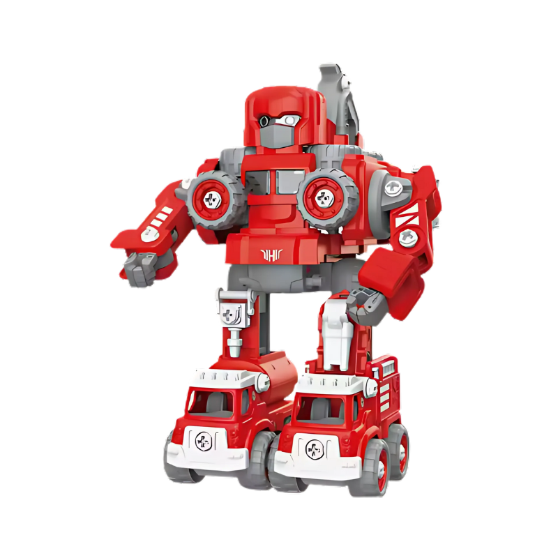 BuildBot 5-in-1 Construction Robot Assembly Toy Set