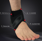Artisan Charms Breathable Elastic Ankle Brace & Stabilizer
