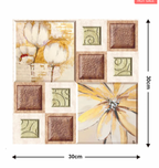 10Pcs 3D Peel and Stick Wall Tiles(12x12 inches)